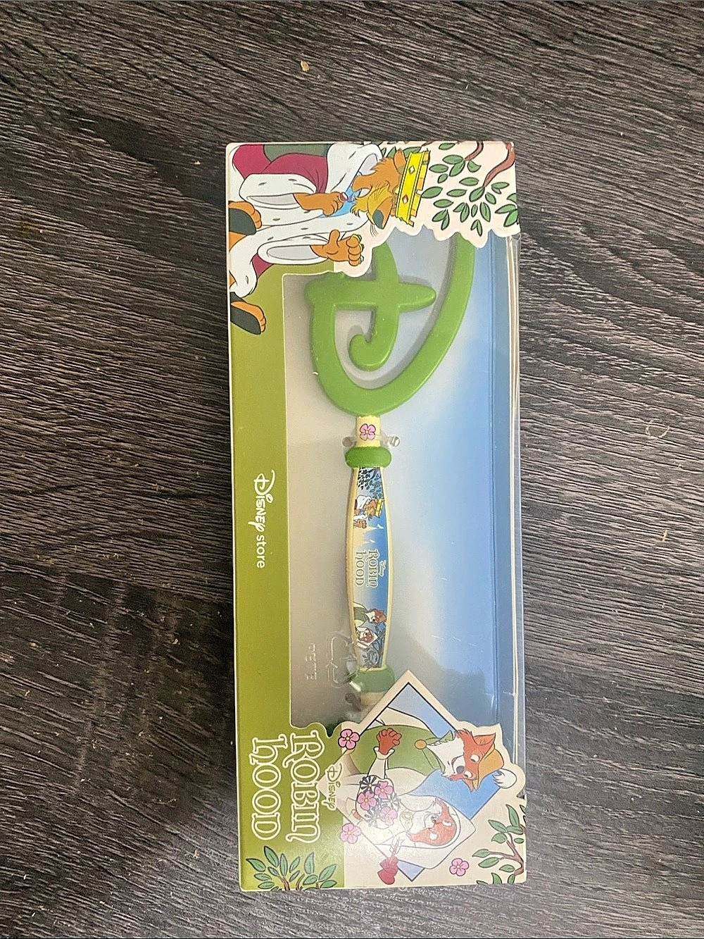 Disney Robin Hood Learning Toy NWT Green & Blue
